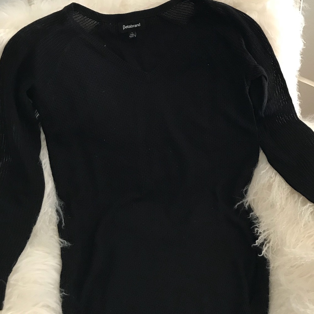 Black sweater